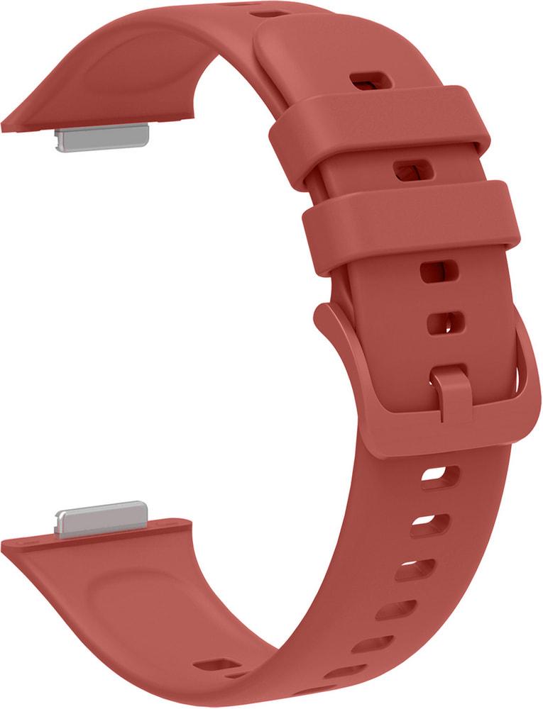 Ремешок Jsota для Huawei Watch Fit 2 силиконовый Terracotta (28081-12) - фото 2 Ремешок Jsota для Huawei Watch Fit 2 силиконовый Terracotta (28081-12) - фото 2