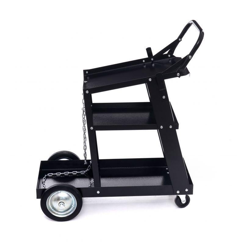 Тележка сварочная Kraft&Dele KD373 2415716206 стальная конструкция 3 полки до 75 кг - фото 7 Тележка сварочная Kraft&Dele KD373 2415716206 стальная конструкция 3 полки до 75 кг - фото 7