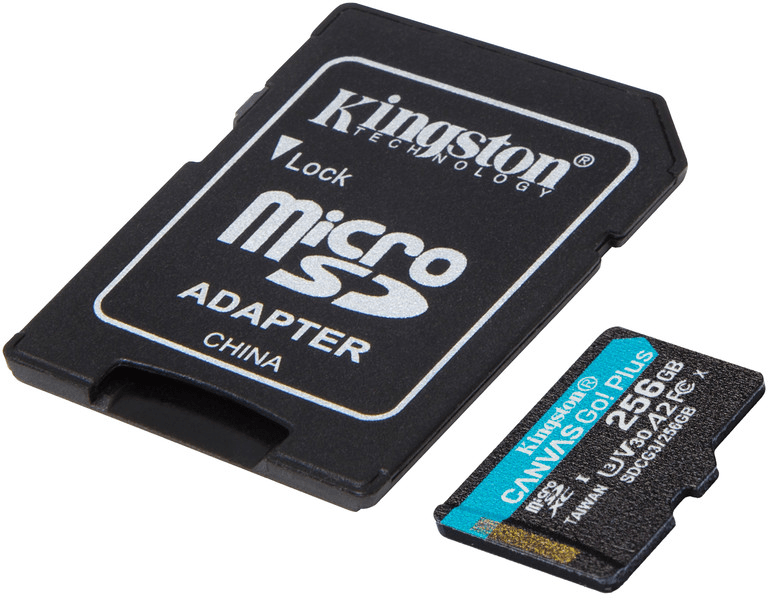 Карта пам'яті Kingston Canvas Go Plus 170R+ ADP SDCG3 256 Гб (c8dd1df5) - фото 1