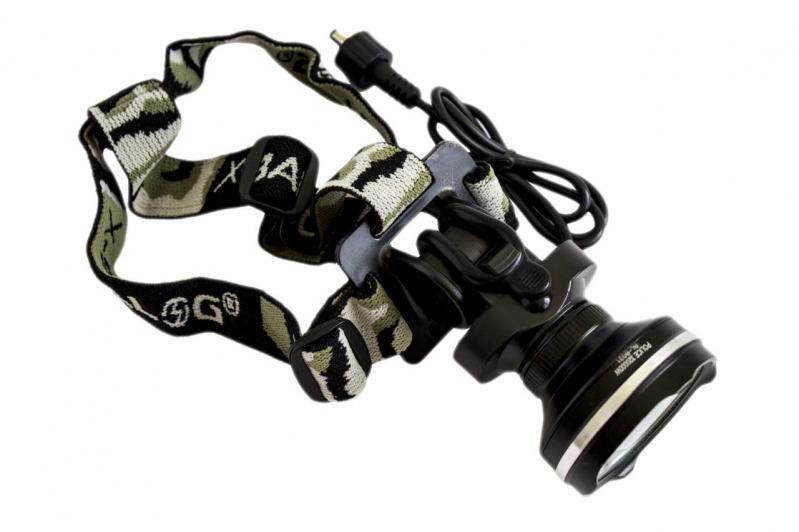 Велосипедный фонарь BL-B031-COB+LM с налобным креплением