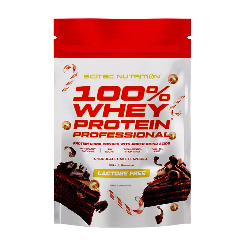 Протеин Whey Protein Lactose Free chocolate cake вегетарианский 500 г (97238)