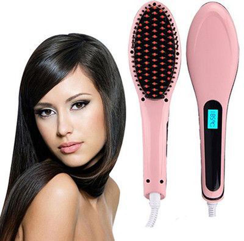 Гребінець-випрямляч Fast Hair Straightener HQT-906 (606504807) - фото 2