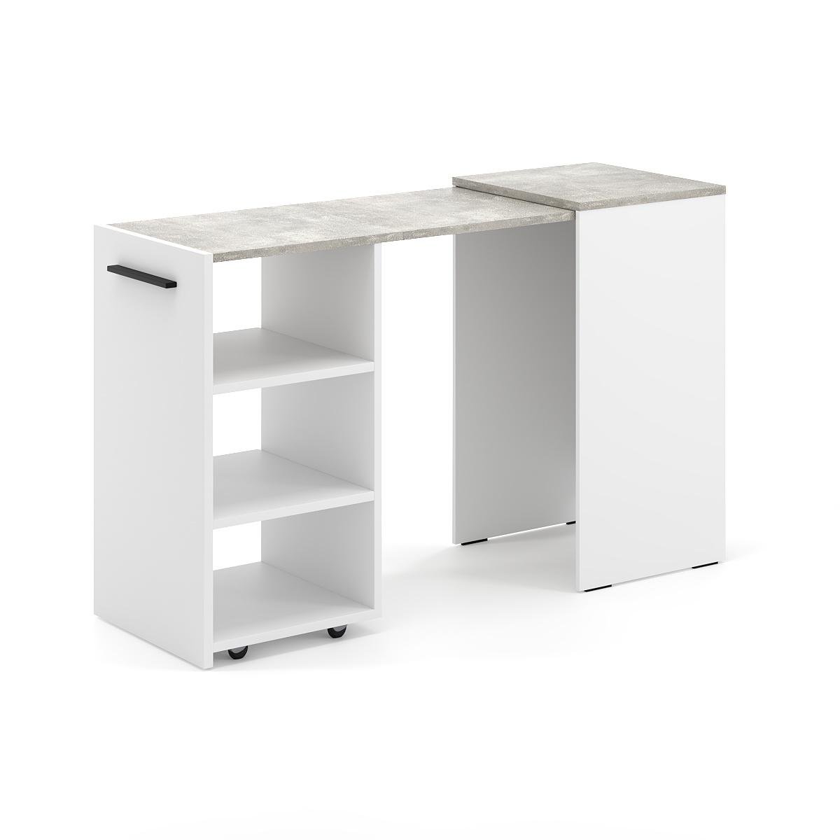 Тумба-трансформер Art in Head Dolli 500х450х756 мм Білий діамант/Ательє світлий - фото 2 Тумба-трансформер Art in Head Dolli 500х450х756 мм Білий діамант/Ательє світлий - фото 2