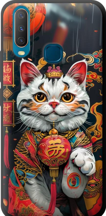 Чехол на Vivo Y17 China Cat v2 (6135b-1447-42517)