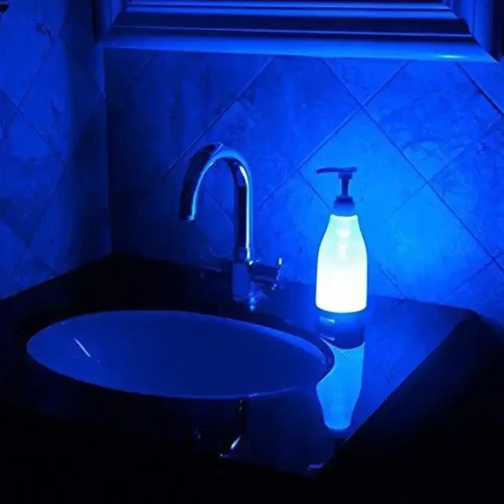 Дозатор для жидкого мыла Soap Bright Nightlight Soap Dispenser с подсветкой 400 мл (9881127) - фото 2