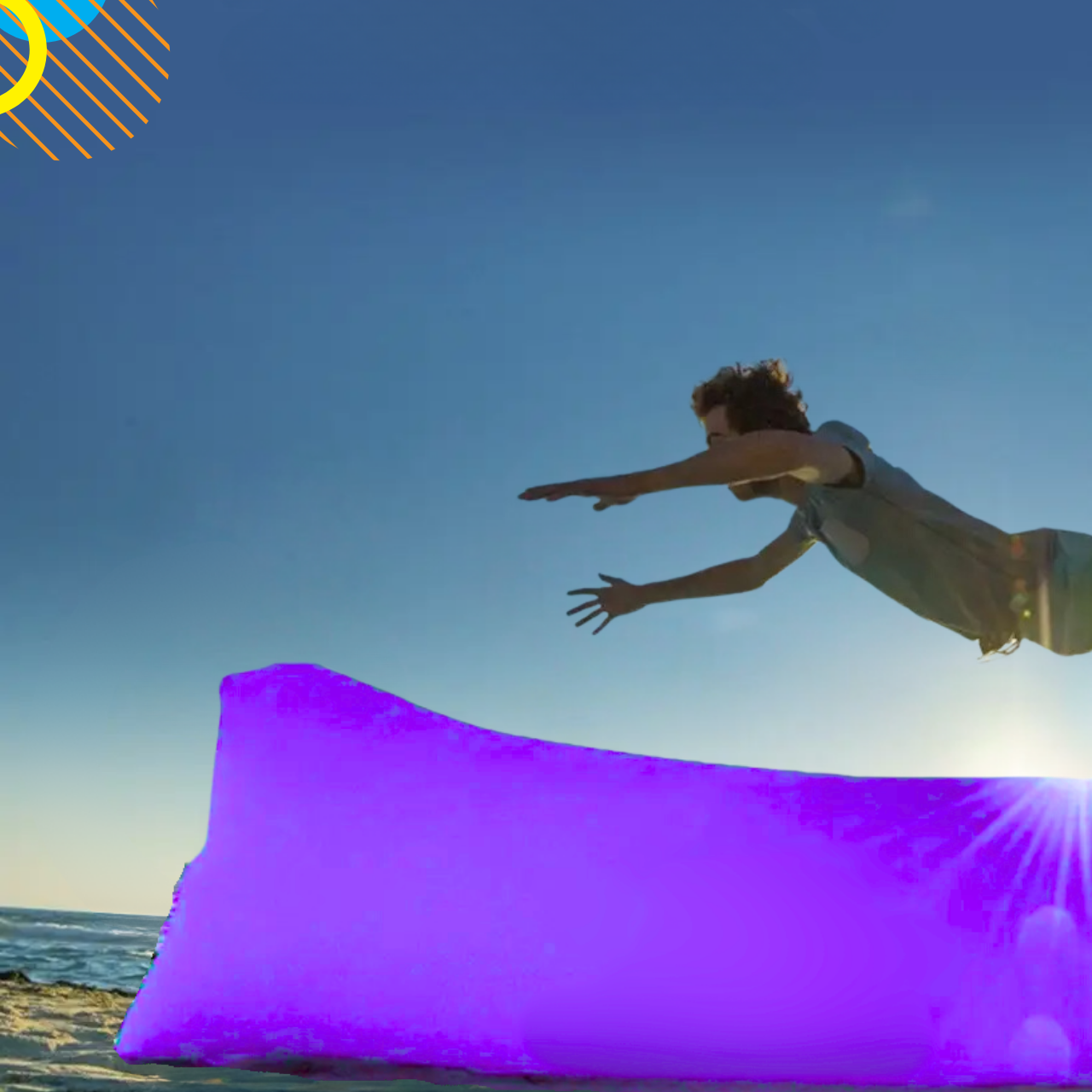 Лежак надувной Lamzac X-2 MAX двухслойный 200х90х70 см до 200 кг Фиолетовый (TM001277) - фото 7 Лежак надувной Lamzac X-2 MAX двухслойный 200х90х70 см до 200 кг Фиолетовый (TM001277) - фото 7