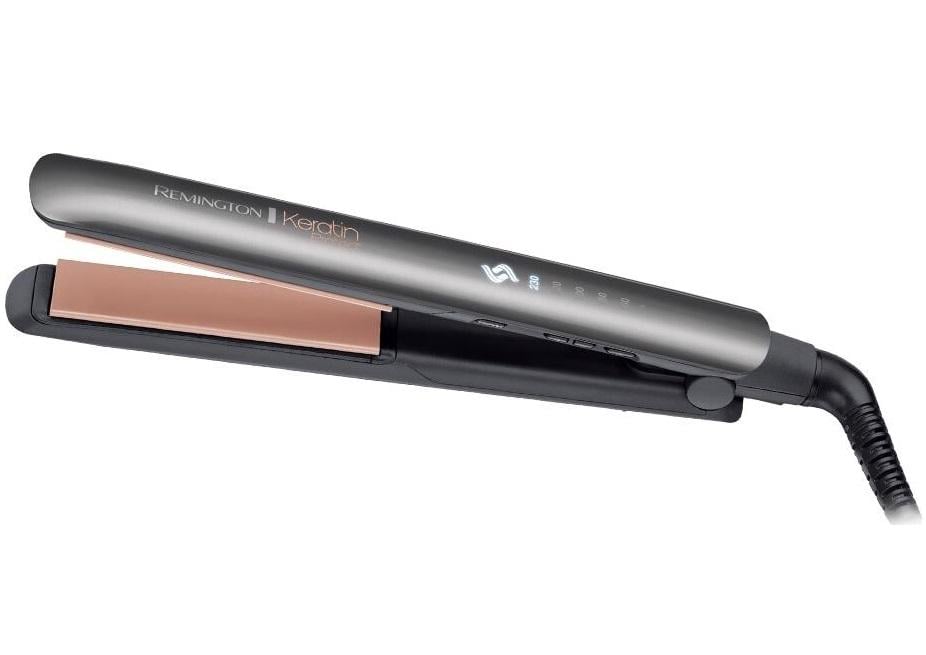 Утюг для волос Remington S8598 Keratin Protect 55 Вт с керамическим покрытием Серебристый (640559)