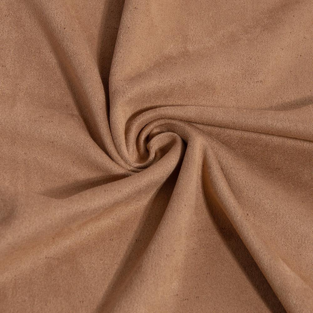 Ткань трикотаж Замша Порту Светлый кемел (19142)