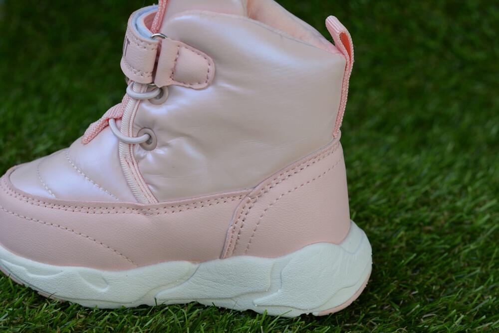 Чоботи дитячі зимові для дівчинки р. 26 Рожевий (11355425) - фото 6 Чоботи дитячі зимові для дівчинки р. 26 Рожевий (11355425) - фото 6