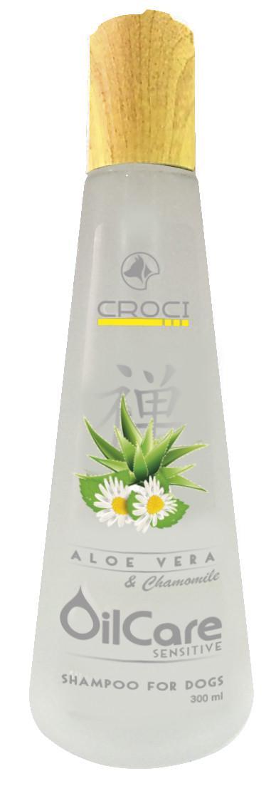 Шампунь для чувствительной кожи животных Croci Gill's OILCARE с алое-вера и ромашкой 300 мл (1180926962)