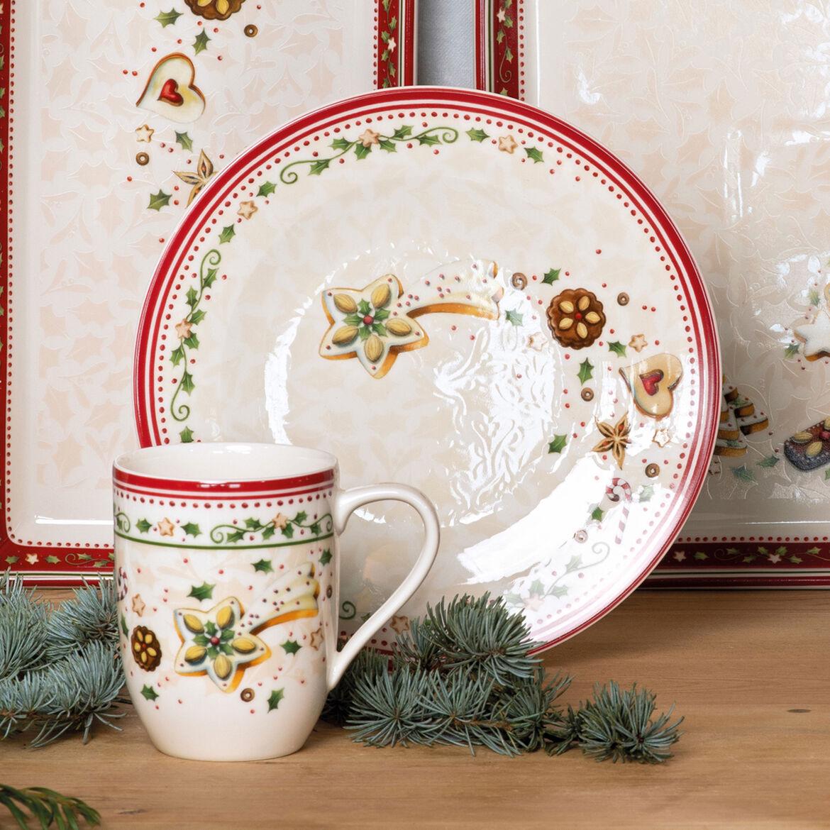 Набор чашек для кофе Villeroy & Boch Winter Bakery Delight 290 мл 2 шт. (1486129652) - фото 2 Набор чашек для кофе Villeroy & Boch Winter Bakery Delight 290 мл 2 шт. (1486129652) - фото 2