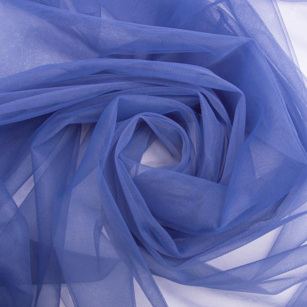 Ткань фатин V-H113 евро 3,0 м Темный деним (23704)