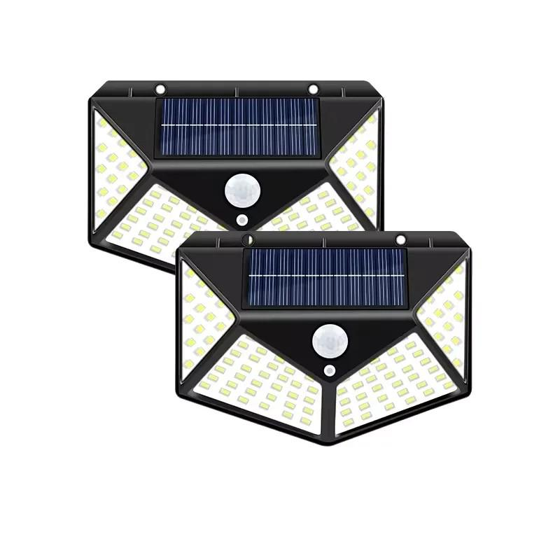 Ліхтарі вуличні світлодіодні на сонячній батареї з датчиком руху 2 шт. (2703412466)