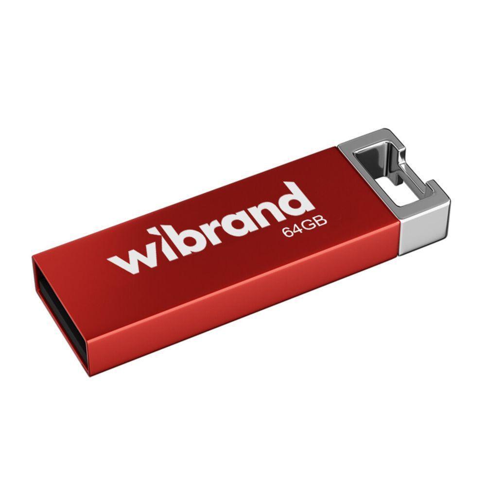 Флэш-память USB Wibrand Chameleon 64 Гб Красный (3001624207)