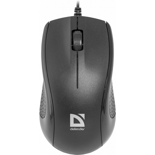 Мышка Defender Optimum MB-160 проводная USB 3кн 1000dpi Black