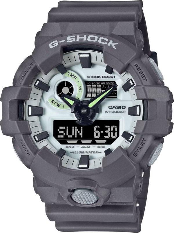 Наручний годинник чоловічий Casio GA-700HD-8AER (608034)