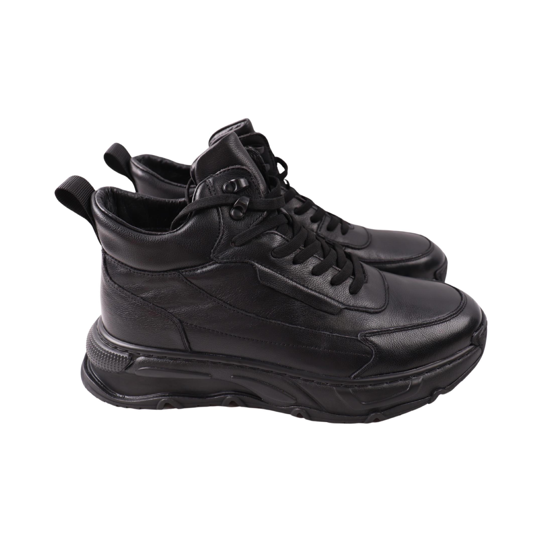 Ботинки мужские Arees 185-24ZHS р. 44 натуральная кожа Черный (29209677) Ботинки мужские Arees 185-24ZHS р. 44 натуральная кожа Черный (29209677)