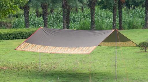 Тент кемпинговый Indian tarp Square 210T polyester 5,00х4,50 м - фото 1