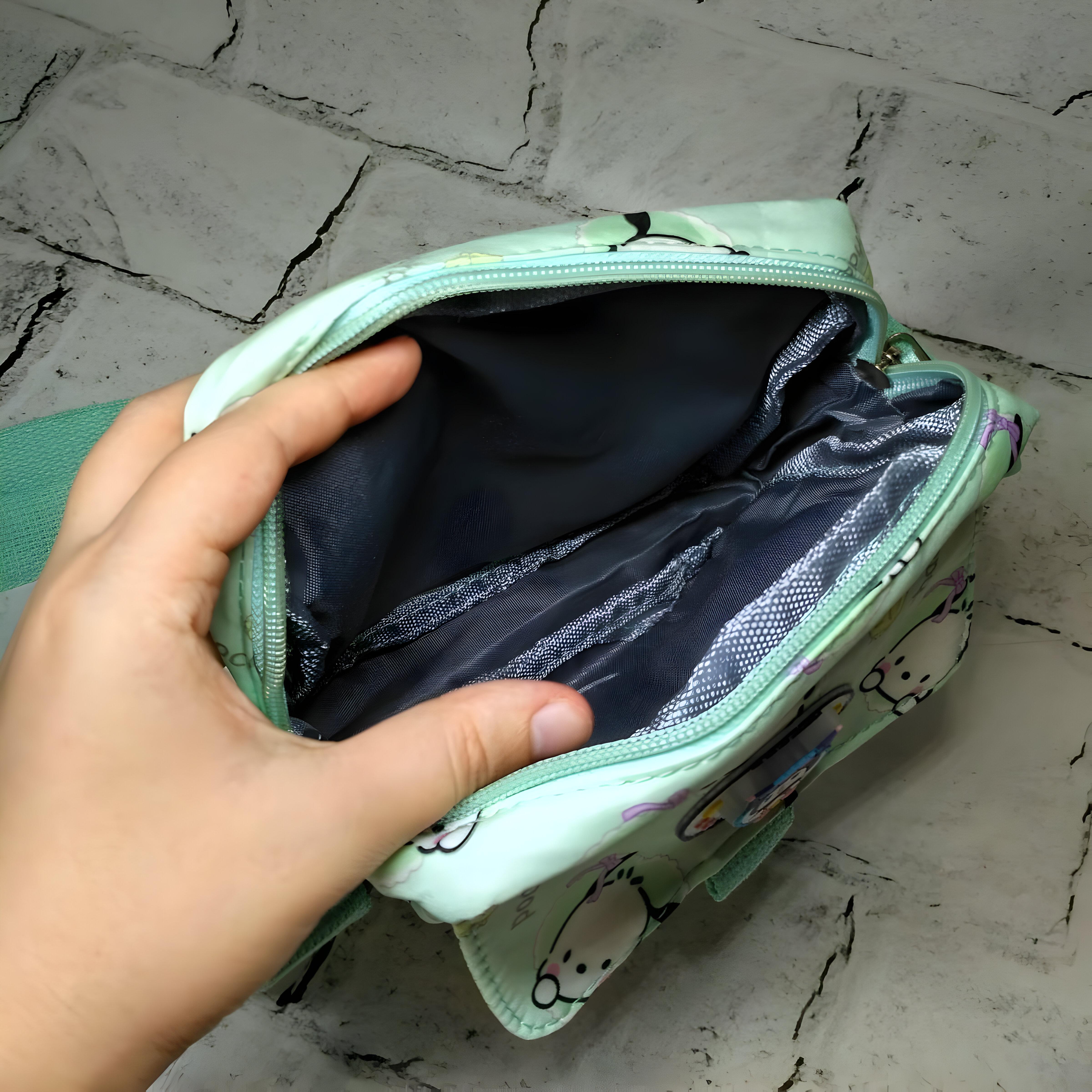 Сумка дитяча крос-боді Почакко 20х16х6 см Бірюзовий (25-575) - фото 6 Сумка дитяча крос-боді Почакко 20х16х6 см Бірюзовий (25-575) - фото 6