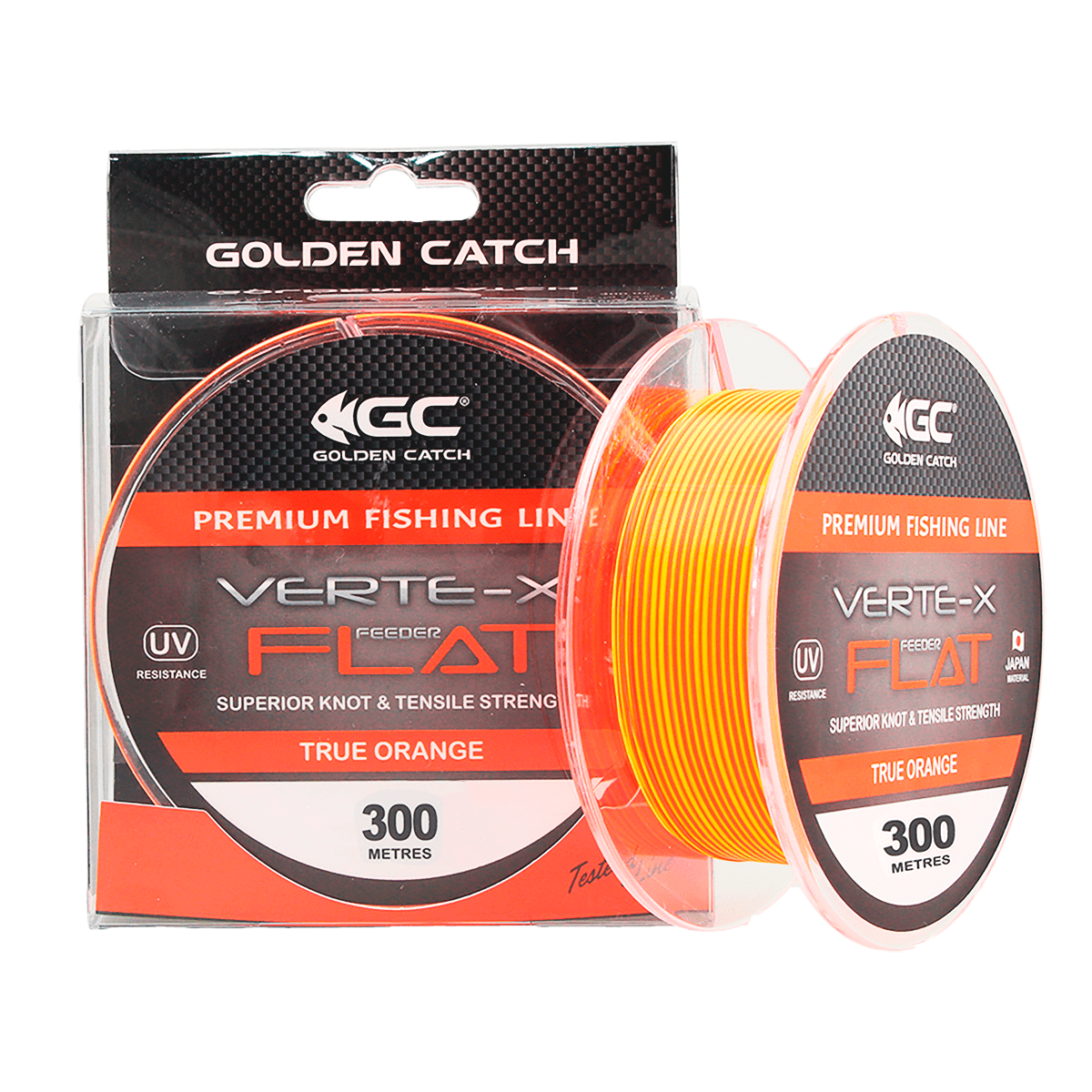 Леска Golden Catch Verte-X Flat 300 м 0,331 мм 11,4 кг (1861089952) - фото 1