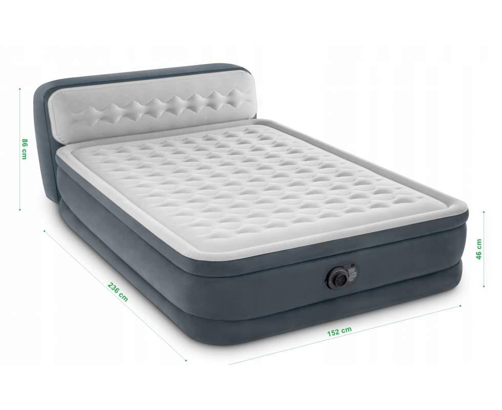 Кровать надувная двуспальная Intex 152 х 236 х 46 см со встроенным насосом (64448) - фото 3 Кровать надувная двуспальная Intex 152 х 236 х 46 см со встроенным насосом (64448) - фото 3