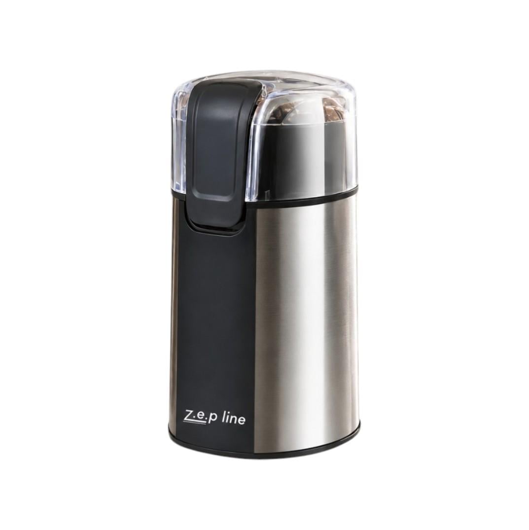 Кофемолка электрическая Zepline ZP-00362 500 Вт хромированная Серый (35827416)