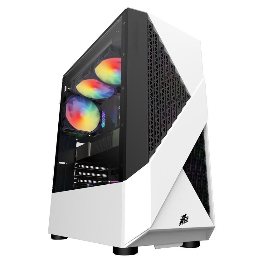 Компьютерный корпус без блока питания 1stPlayer F3-A-WH-4F1 White (F3-A-WH-4F1)