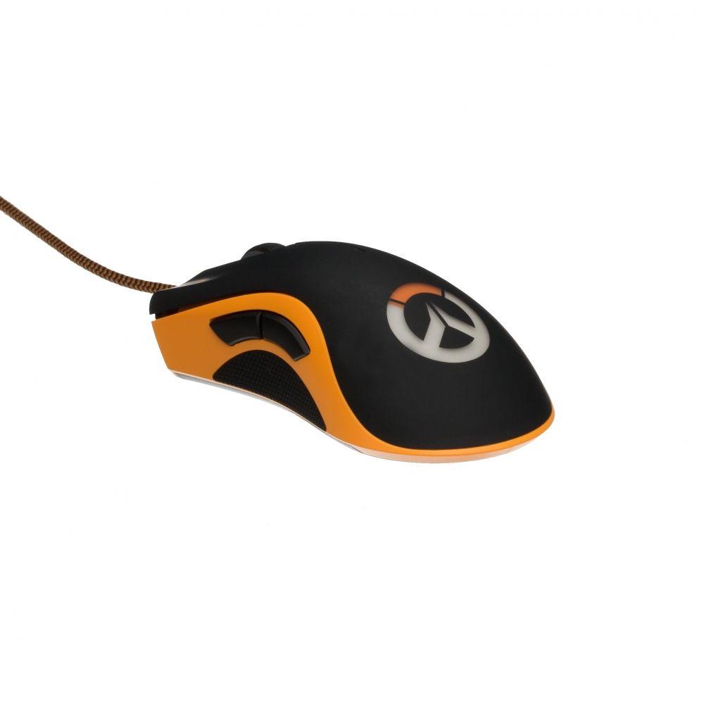 Компьютерная мышь Razer DeathAdder Chroma Overwatch Black/Yellow (29caa1-16613) - фото 2