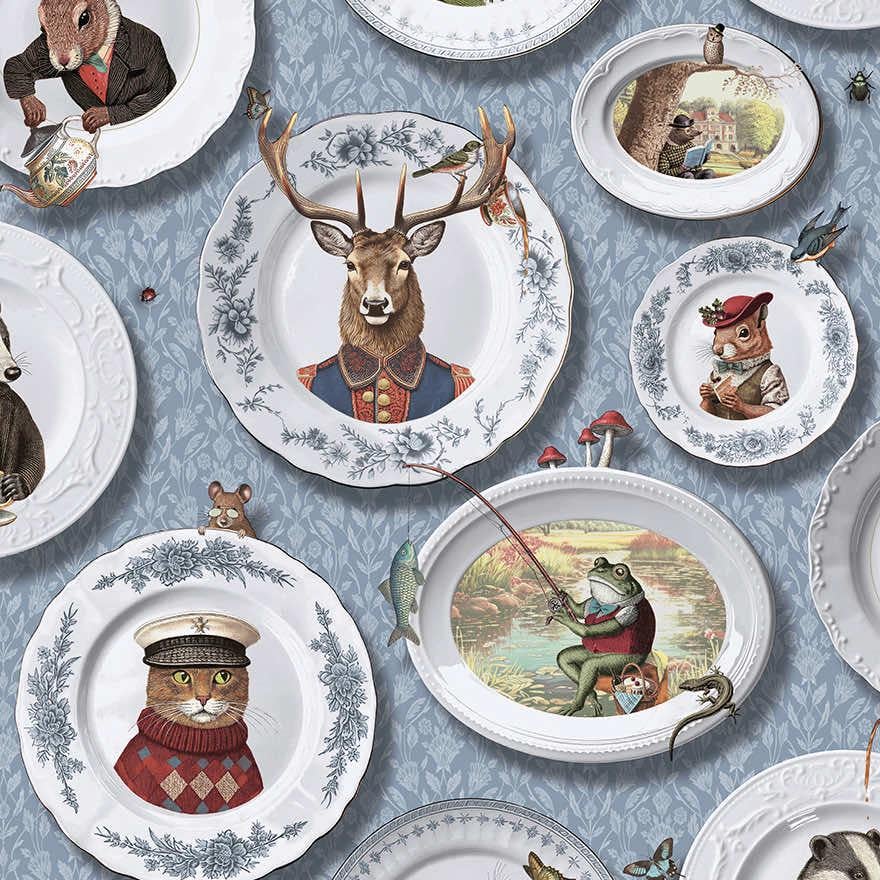 Обои HOLDEN Decor Tales of the Manor флизелиновые 0,53х10,05 м (91961)