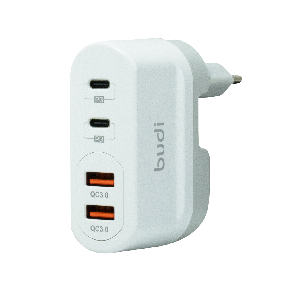 Зарядное устройство Budi Wall Charger 40 W Dual USB QC/USB-C PD