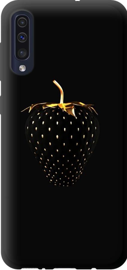 Чехол на Samsung Galaxy A30s A307F Черная клубника (3585b-1804-42517)