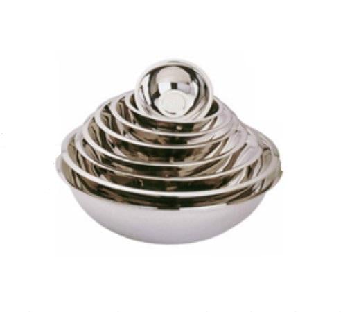 Миска глубокая эко из нержавеющей стали с бортиками сталь 15 л d 47,5 см h 14 см 2 мм