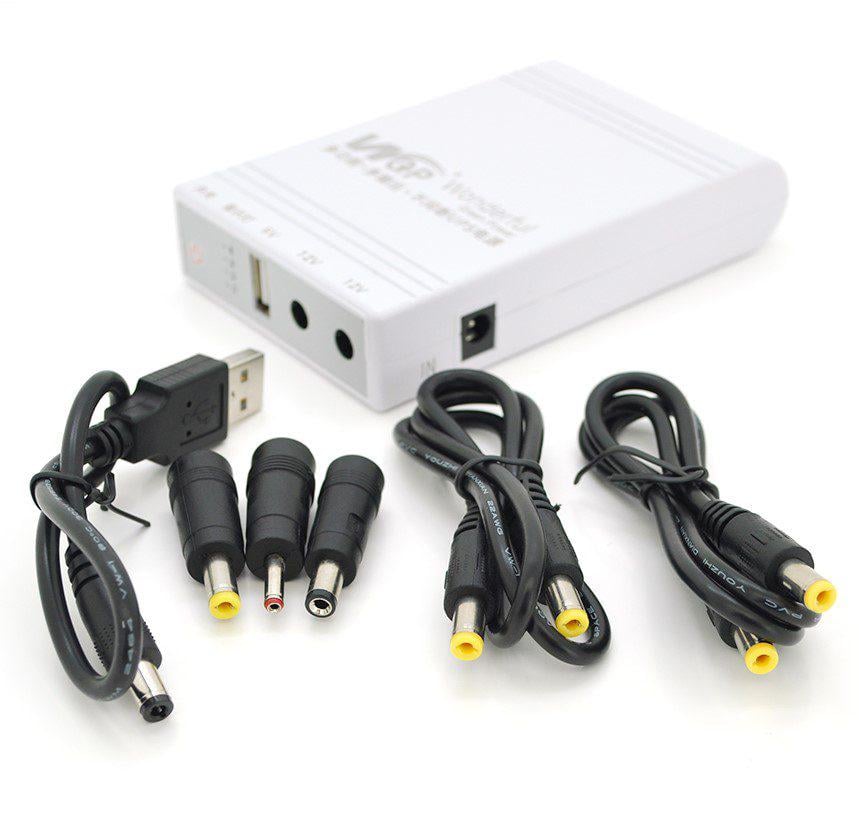 Источник бесперебойного питания UPS для роутера/коммутатора/PON VOLTRONIC WGP 5V/12V/12V 1A 8800 mAh (59068)