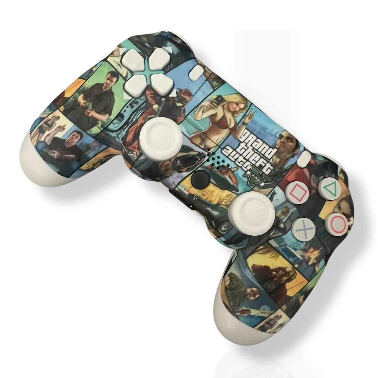 Геймпад для PS4 та ПК Wireless Double-Motor Vibration 4 GTA Bluetooth бездротовий (RD-00-25/GTA) Геймпад для PS4 та ПК Wireless Double-Motor Vibration 4 GTA Bluetooth бездротовий (RD-00-25/GTA)