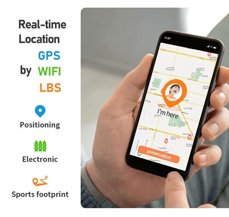 Смарт-часы детские Lemfo Y05 с GPS/4G звонками/видеосвязью/прослушкой/камерой/аккумулятором 1000 mAh Розовый (8668655) - фото 8
