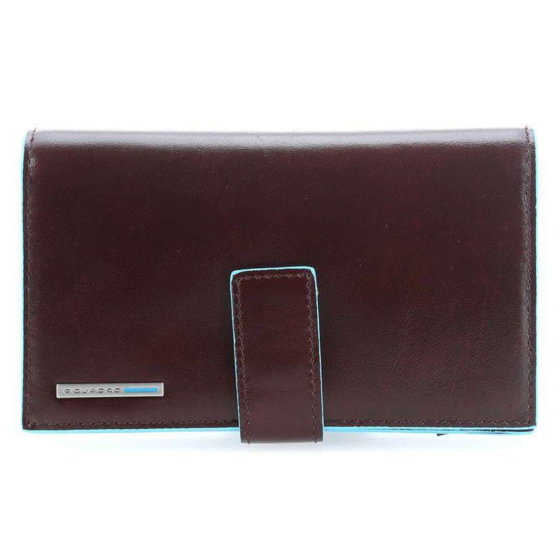 Портмоне Piquadro BL Square с отделением для монет на молнии и RFID защитой Cognac (PD1353B2R_MO)