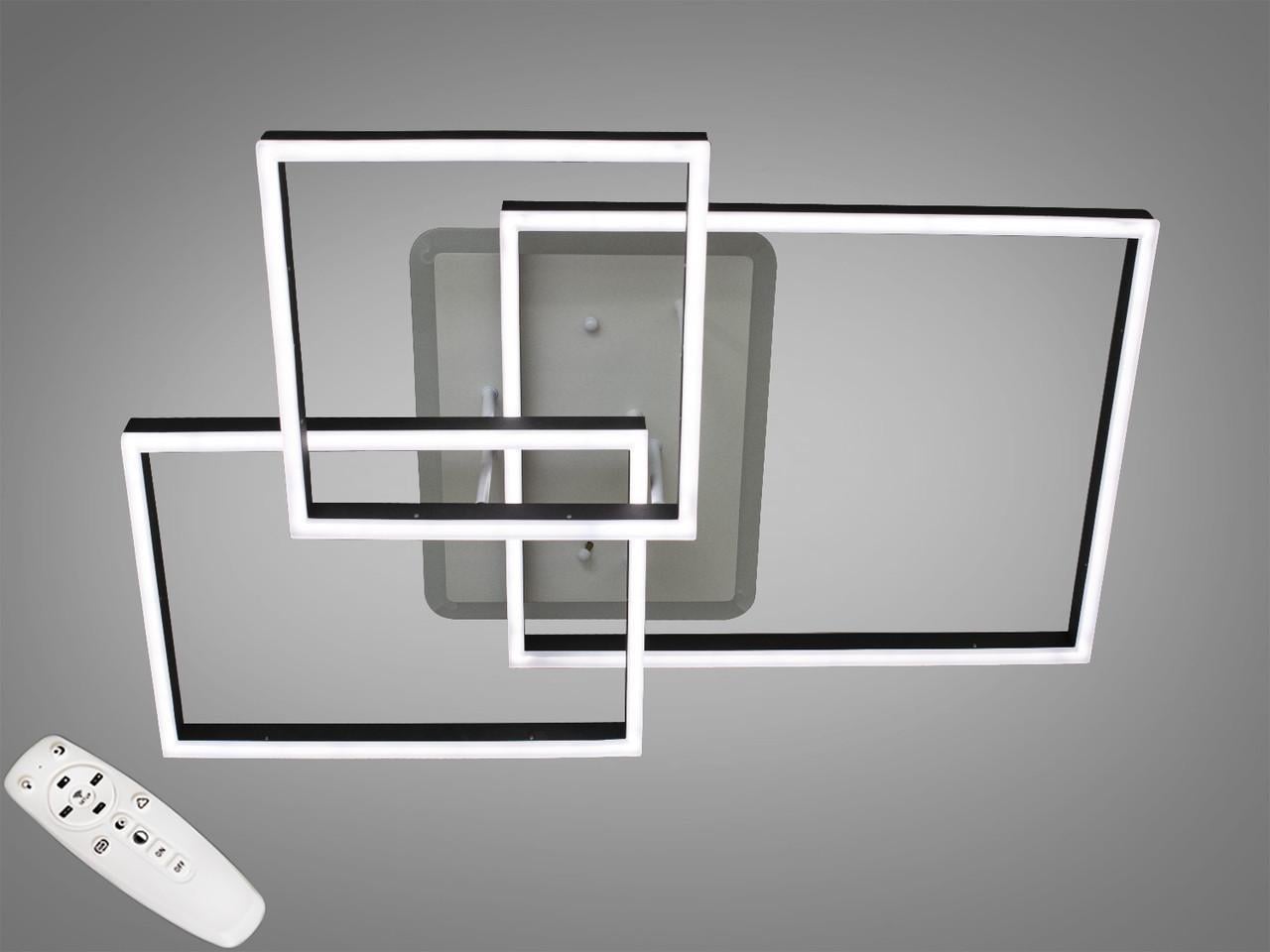 Люстра потолочная с диммером LED 7009BK LED 3color dimmer (2437589166)
