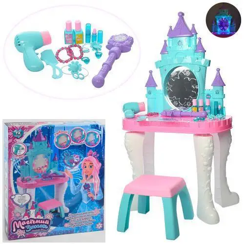 Детский игровой набор TK Union Group магический замок/туалетний столик/трюмо з аксесуарами (G_92941) - фото 2 Детский игровой набор TK Union Group магический замок/туалетний столик/трюмо з аксесуарами (G_92941) - фото 2