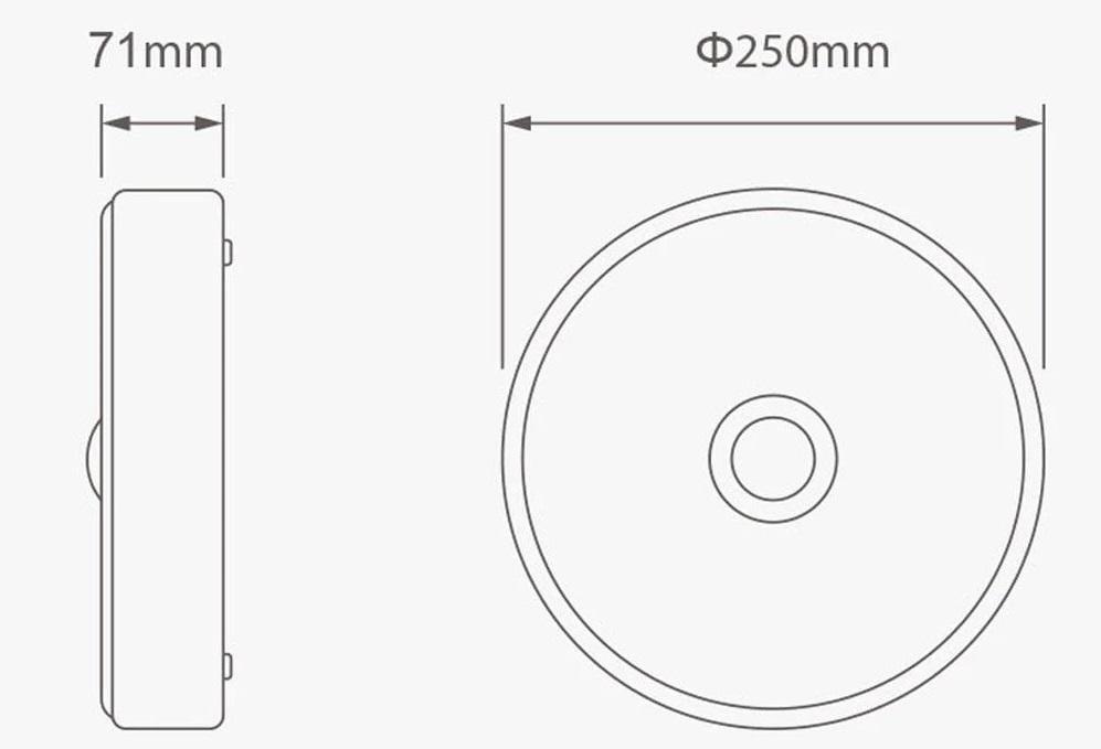 Потолочный светильник Yeelight YLXD09YL Meteorite Induction LED Mini White (52401) - фото 3 Потолочный светильник Yeelight YLXD09YL Meteorite Induction LED Mini White (52401) - фото 3
