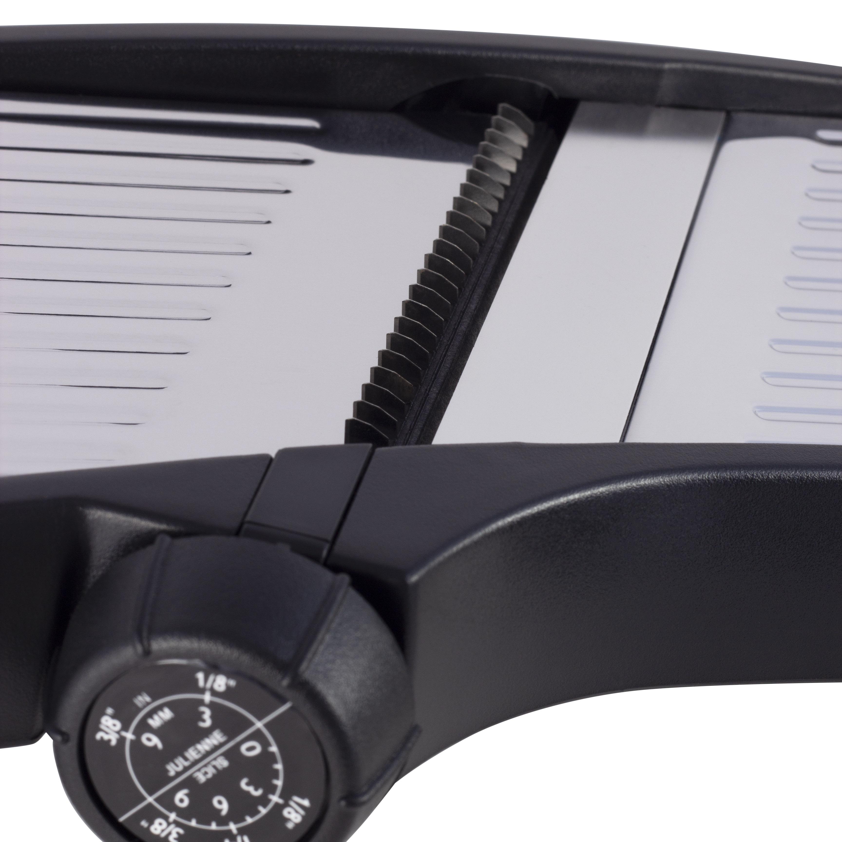 Шинківка-овочерізка металева Kamille 38х17х13 см Чорний (10084) - фото 8 Шинківка-овочерізка металева Kamille 38х17х13 см Чорний (10084) - фото 8