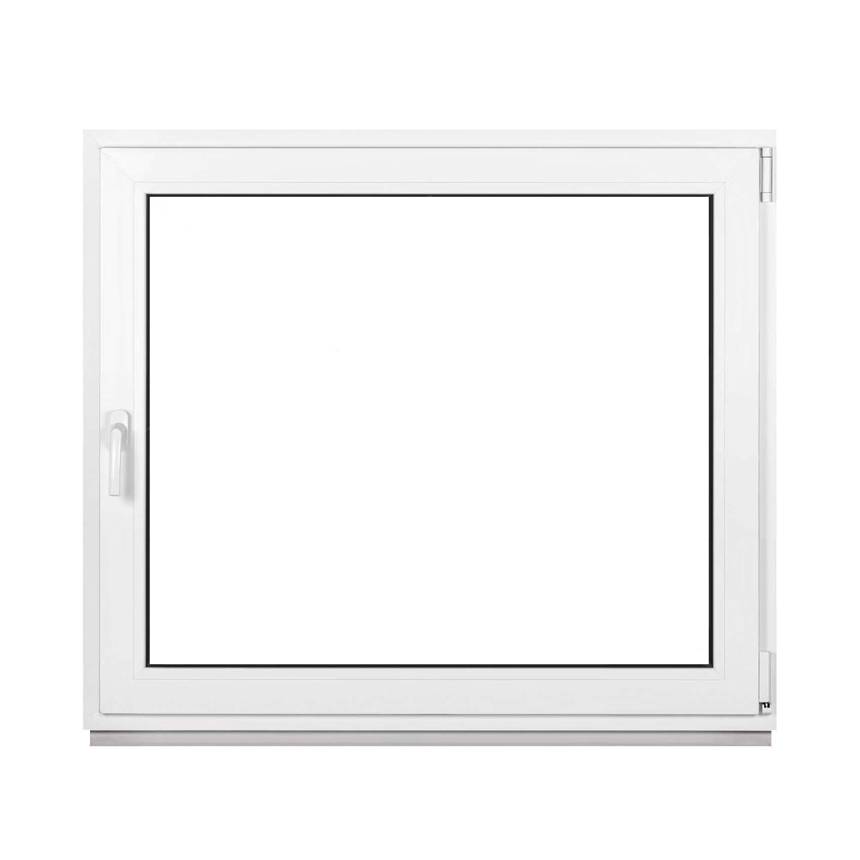 Окно металлопластиковое Framex поворотно-откидное с правым открытием 1150х1000 мм Белый