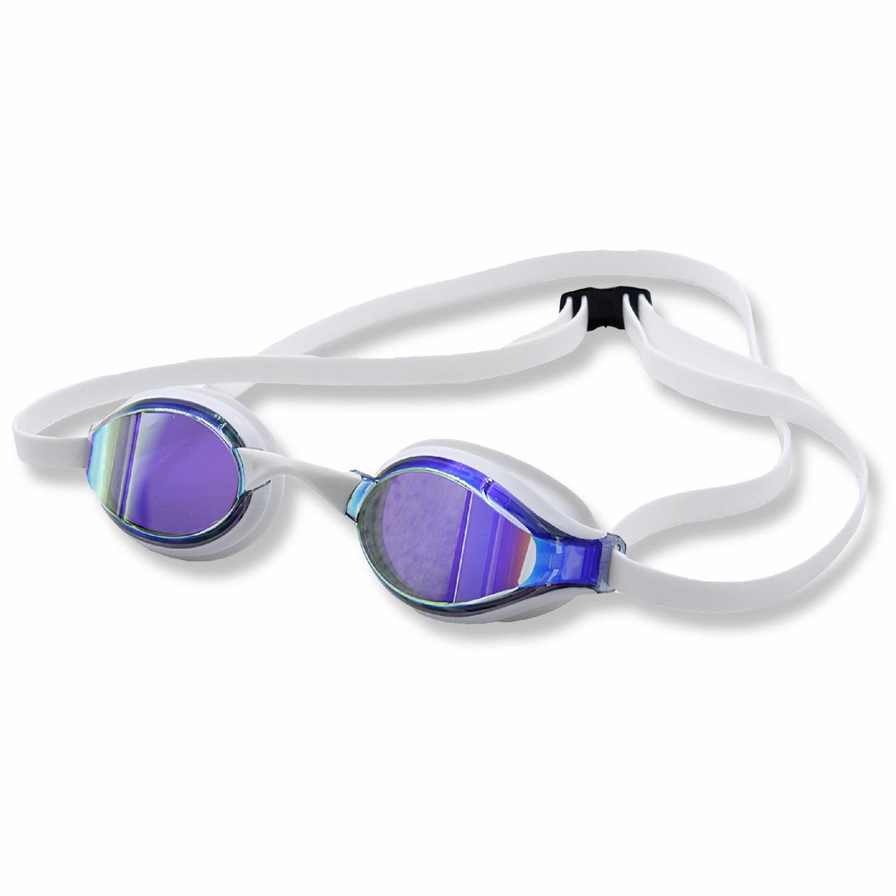 Окуляри для плавання Renvo Aries Pro Anti-fog OSFM Уні Білий/Фіолетовий (2SG100-03)