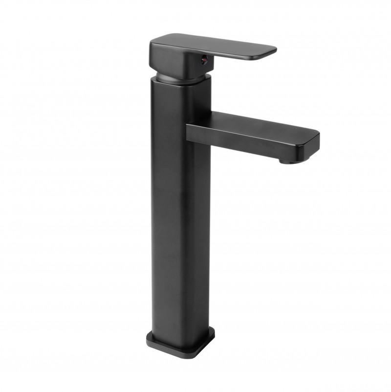 Смеситель Seto High для умывальника Черный