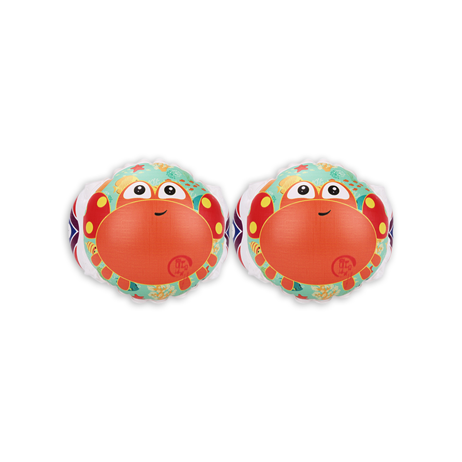 Нарукавники детские для плавания в виде зверей Красный (SG-02 №2)