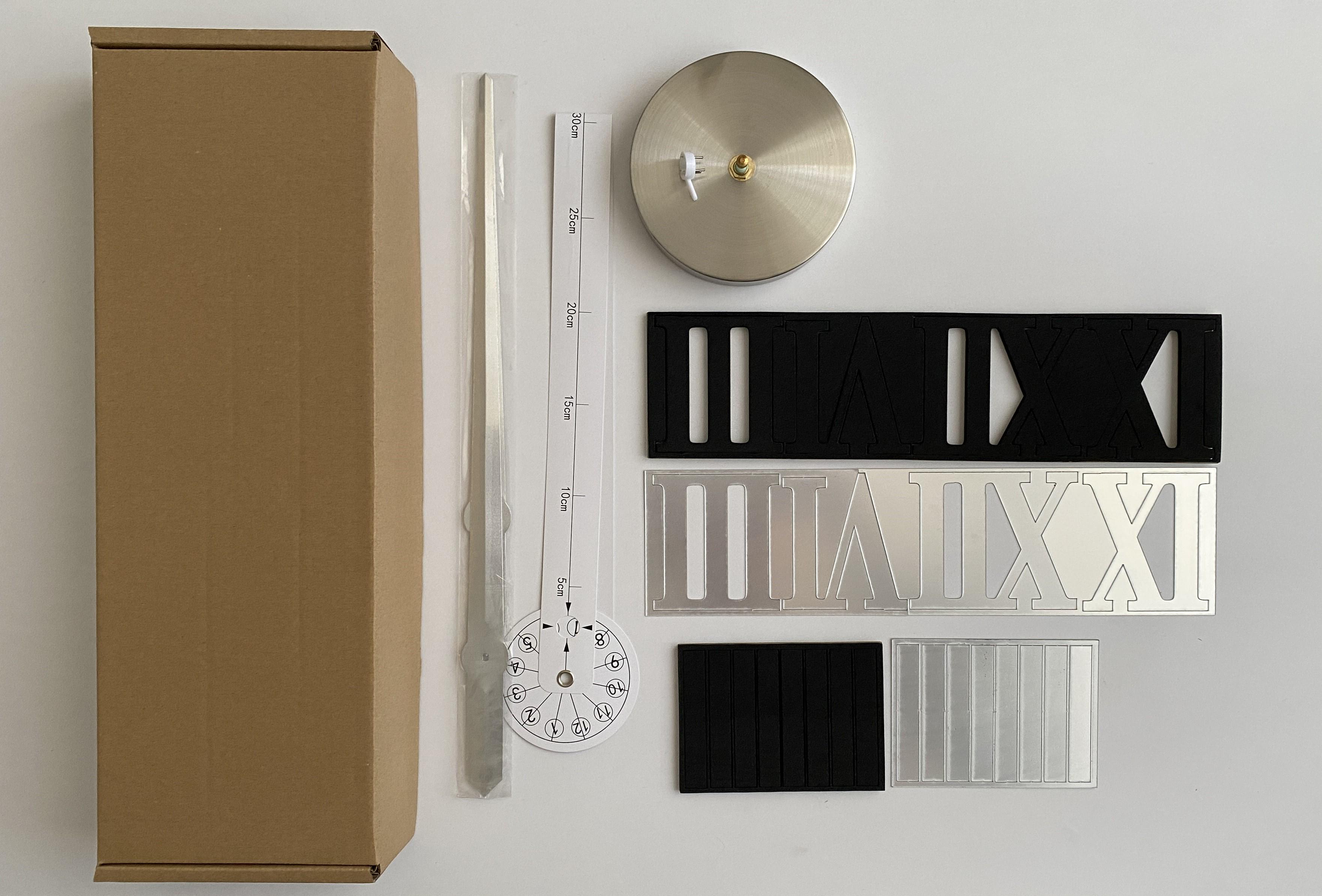 Часы настенные 3D большие Vestal с зеркальным эффектом d 60х130 см Серебряный - фото 7 Часы настенные 3D большие Vestal с зеркальным эффектом d 60х130 см Серебряный - фото 7