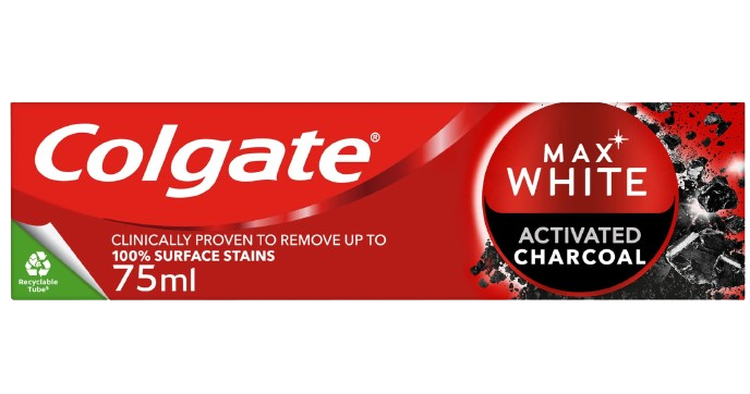 Зубная паста Colgate Max White Activated Charcoal 75 мл (17941)