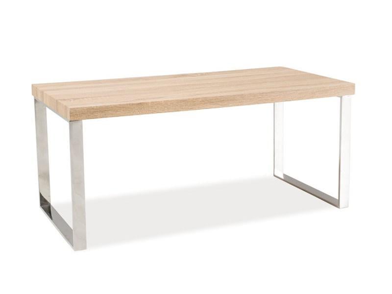 Журнальный столик Rosa Дуб Сонома/Хром