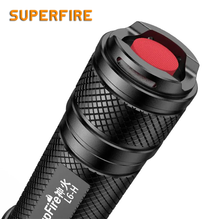 Ліхтар ручний акумуляторний SuperFire IP46 2000 Lm (L6-G) - фото 2