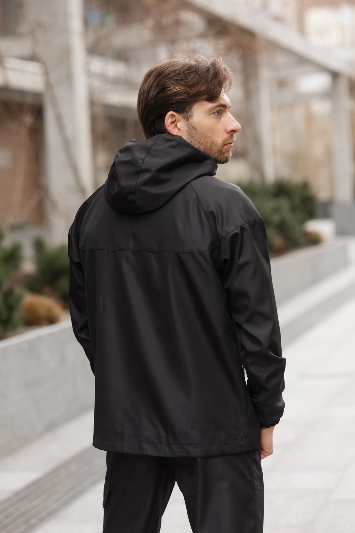 Костюм чоловічий Viter плащівка 3XL Чорний (1618227087/5) - фото 6 Костюм чоловічий Viter плащівка 3XL Чорний (1618227087/5) - фото 6