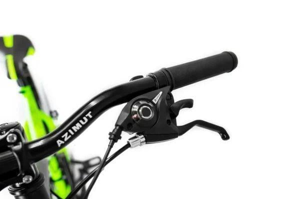 Велосипед двухподвесный Azimut Scorpion FRD Черно-зеленый (25996008) - фото 5 Велосипед двухподвесный Azimut Scorpion FRD Черно-зеленый (25996008) - фото 5